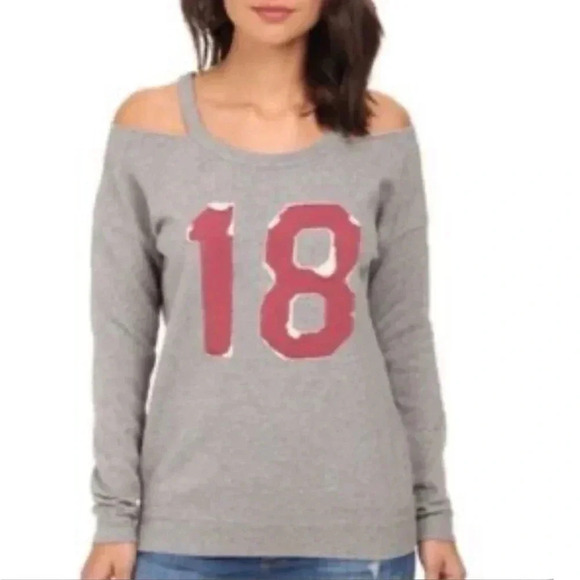 Free People French Terry Stadium Sweatshirt - Picture 3 of 8